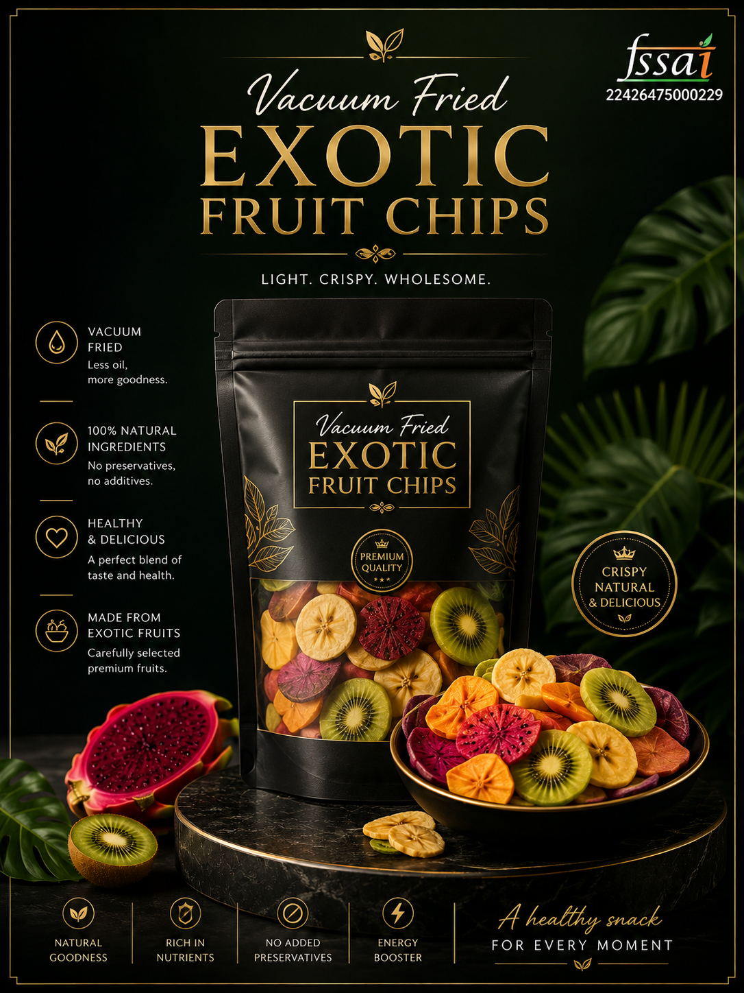 DRIED FRUITS MIX CHIPS