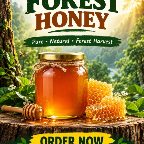 Raw Forest Honey