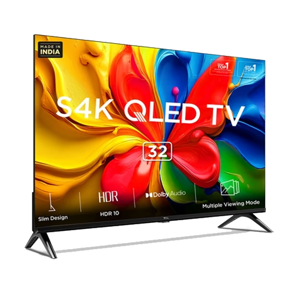 TCL S4K 32 inch HD Smart QLED Google TV (2025 Model, TCL32S4K)